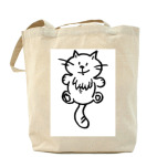 Холщовая сумка шоппер