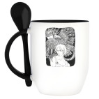 Кружка с ложкой