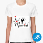 Женская спортивная футболка