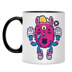 Кружка двухцветная