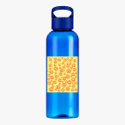 Прозрачная спортивная бутылка