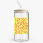 Банка с бамбуковой крышкой