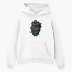 Толстовка худи оверсайз