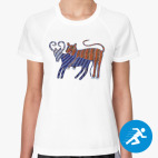 Женская спортивная футболка