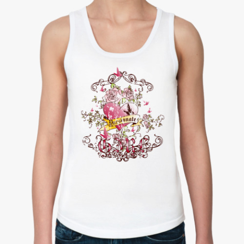 Женская майка с принтом Girl