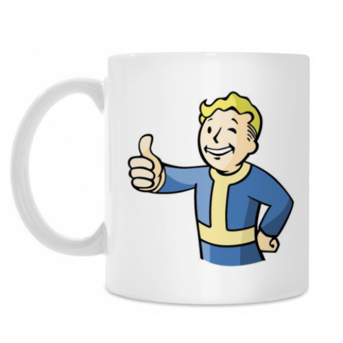 Кружка с принтом Pipboy