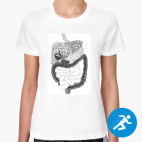 Женская спортивная футболка