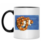 Кружка двухцветная