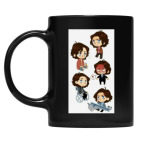 Кружка цветная UV-DTF