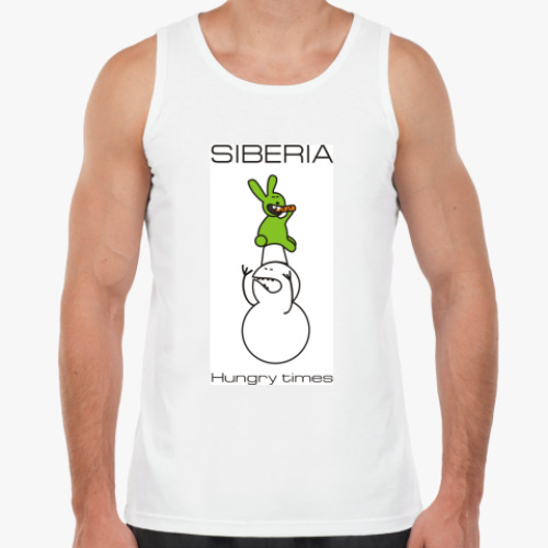 Майка с принтом Hungry timesr