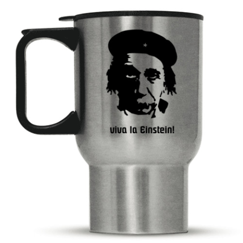 Кружка-термос с принтом Einstein