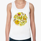 Женская майка Русский народный узор