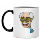 Кружка двухцветная