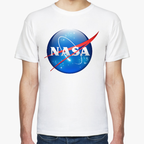 Футболка с принтом NASA