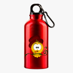 Металлическая бутылка 400 мл UV-DTF