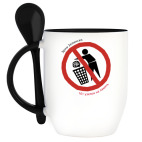 Кружка с ложкой