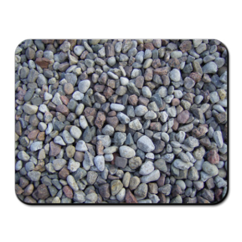 Коврик для мыши с принтом Галька мелкая