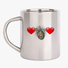 Кружка металлическая