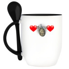 Кружка с ложкой