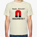 Классическая футболка Да, магниты