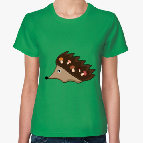 Женская футболка с принтом Hedgehog