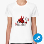 Женская спортивная футболка