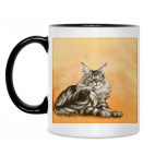 Кружка двухцветная