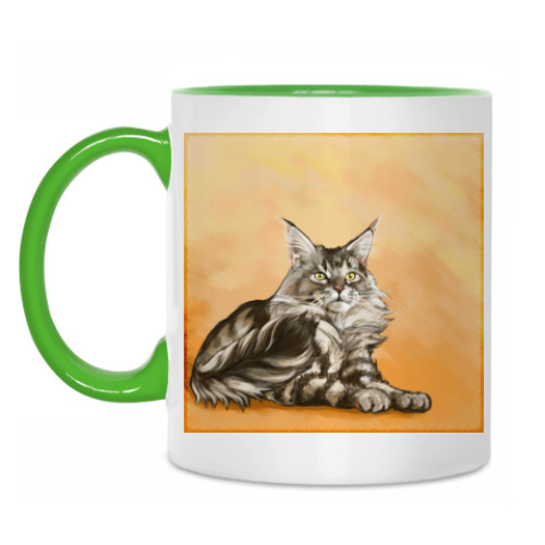 Кружка с принтом Мейнкун