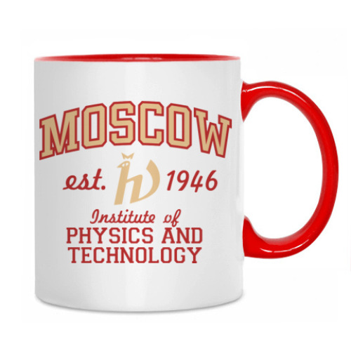 Кружка с принтом Кружка МФТИ - Физтех, Москва