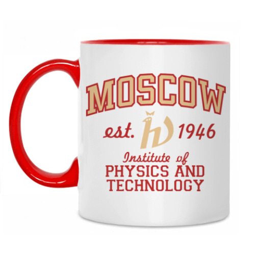 Кружка с принтом Кружка МФТИ - Физтех, Москва