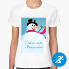 Женская спортивная футболка