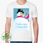 Мужская футболка органик