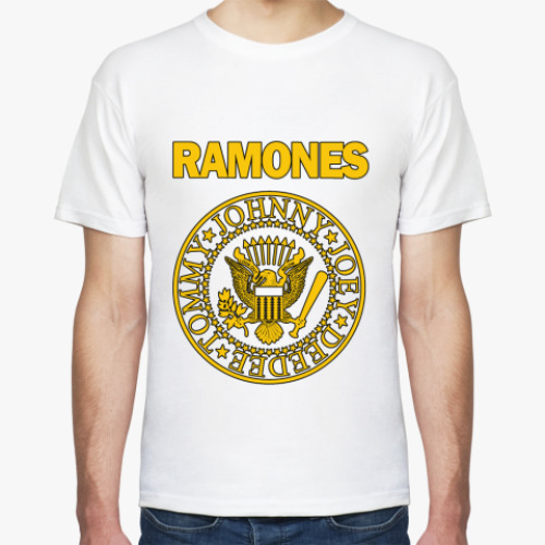 Футболка с принтом Ramones
