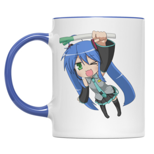 Кружка с принтом Мику-Коната