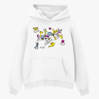 Толстовка худи оверсайз