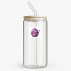 Банка с бамбуковой крышкой