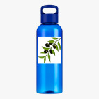 Прозрачная спортивная бутылка