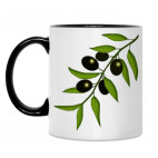 Кружка двухцветная