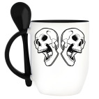 Кружка с ложкой