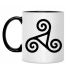 Кружка двухцветная