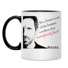 Кружка двухцветная