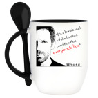 Кружка с ложкой