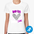 Женская спортивная футболка