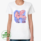 Женская футболка органик