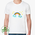 Мужская футболка органик