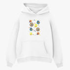 Толстовка худи оверсайз