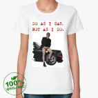 Женская футболка органик