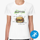 Женская спортивная футболка