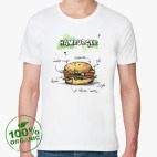 Мужская футболка органик