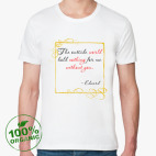 Мужская футболка органик